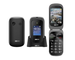 Mobiltelefon készülék Maxcom MM825 fekete extra nagy gombokkal 